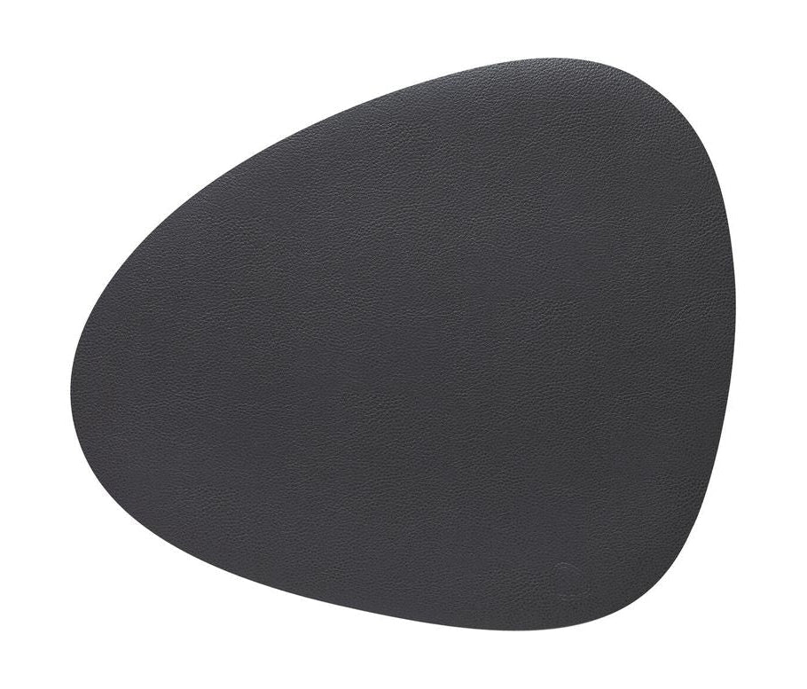 Lind ADN Curve Placemat Serene Cuir L, anthracite