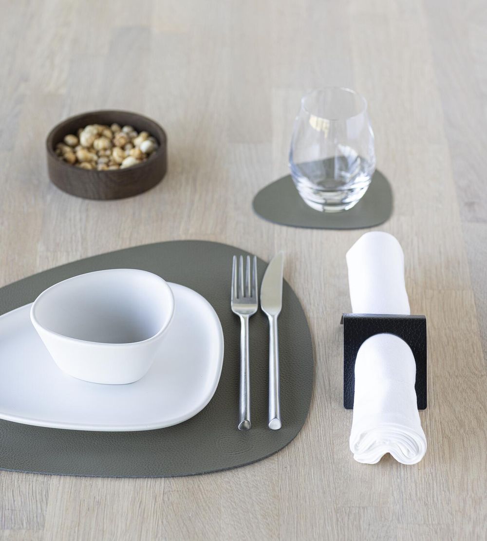 Lind ADN Curve Placemat Serene Cuir M, MO S