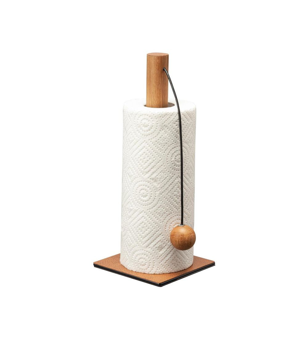 Lind DNA Spring Kitchen Roll Holder Bull Cuir, Natural