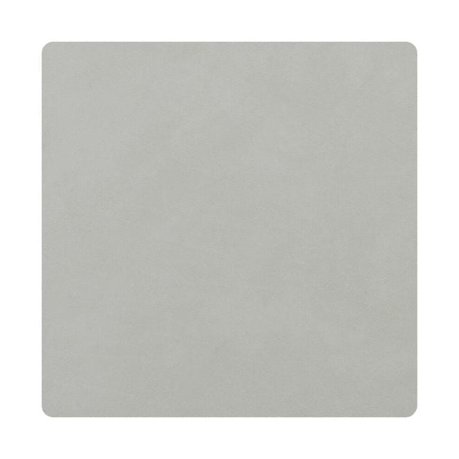 Lind DNA Square Glass Coaster Nupo Leder, Metallic