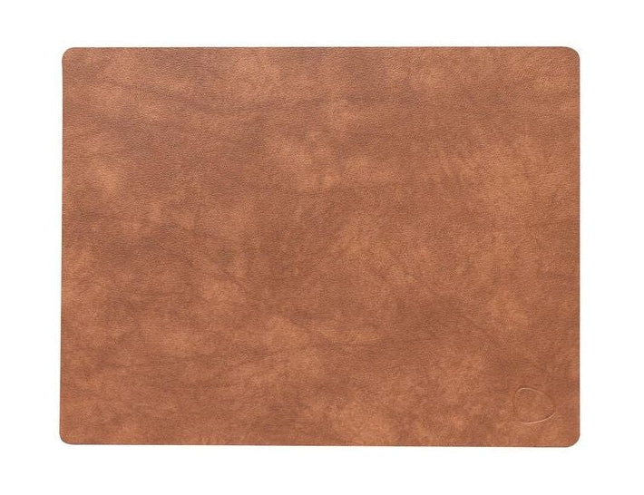 Lind DNA Square Placemat Nupo Leather M, naturel