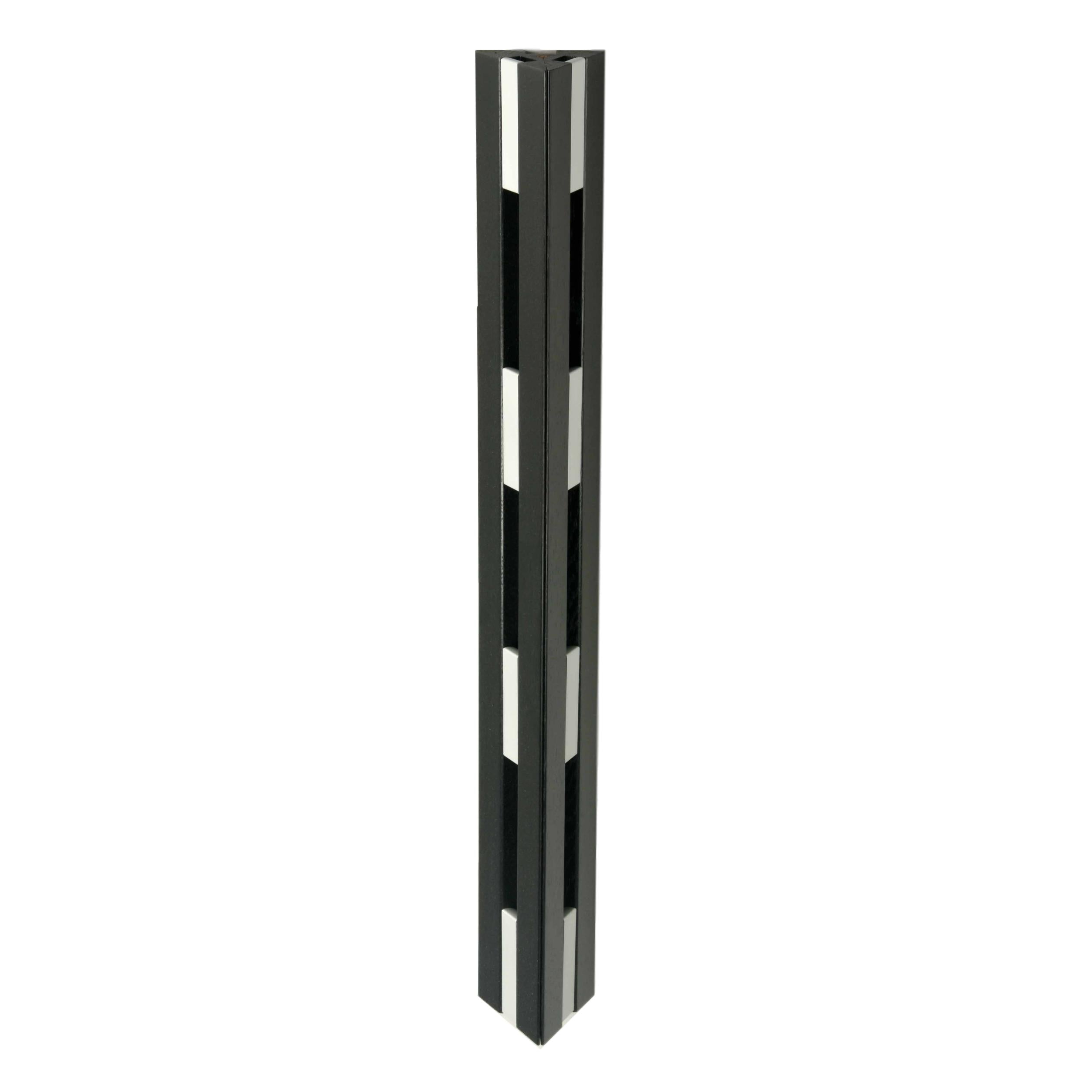 Loca Knax Wall Stand, roble negro manchado/gris