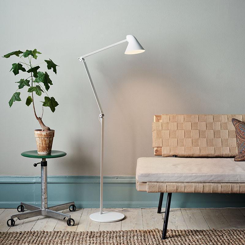 Louis Poulsen Njp Floor Lamp, White