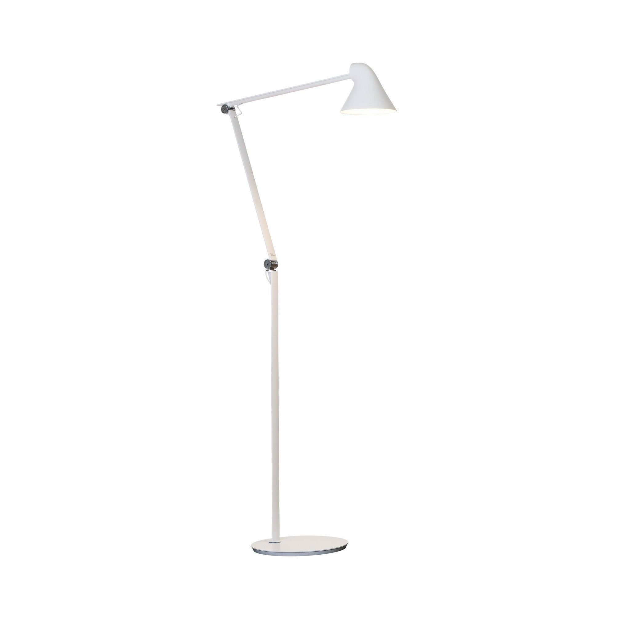 Lámpara de lámpara NJP de Louis Poulsen, blanco