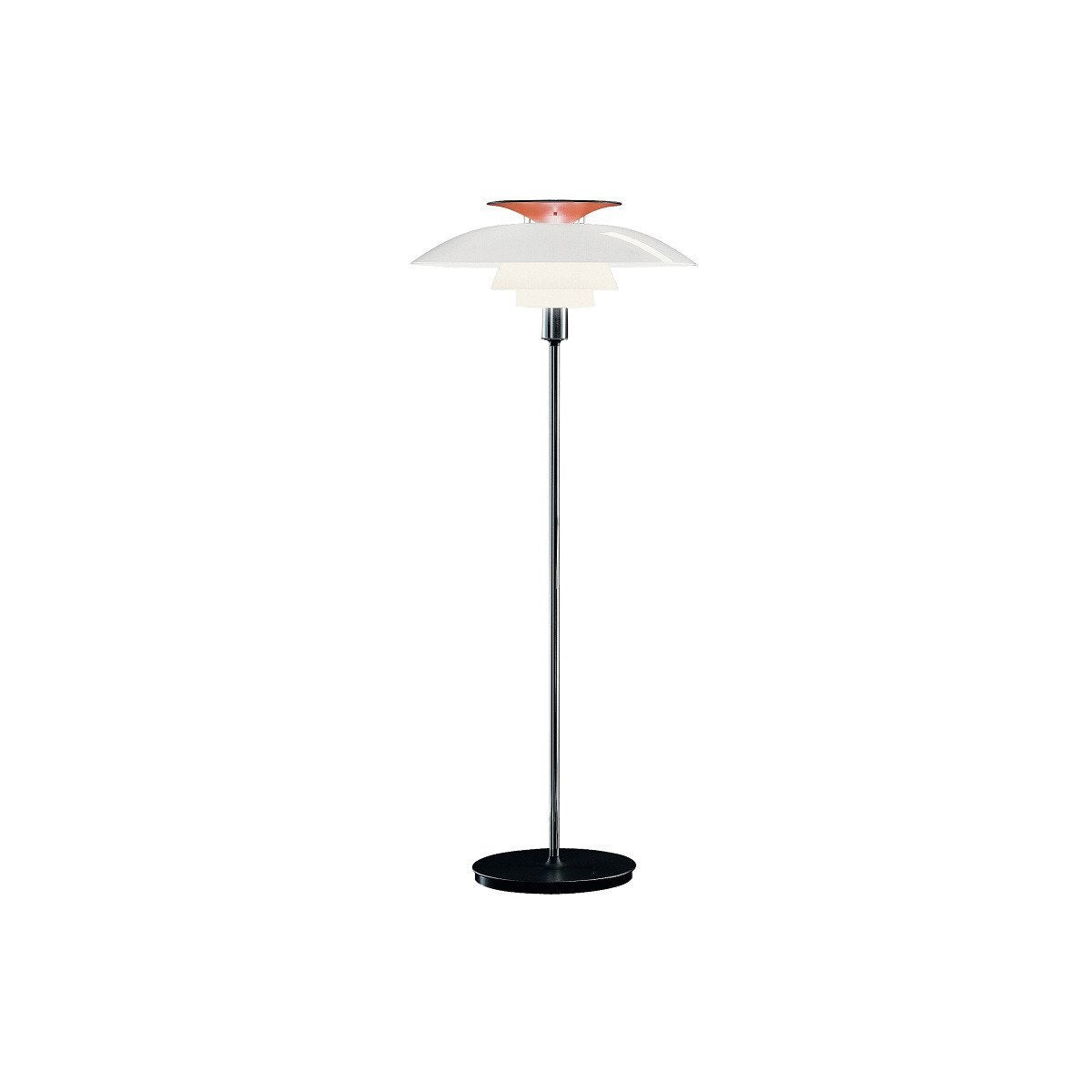 Louis Poulsen Ph 80 Gulvlampe, Akryl Opal Hvid