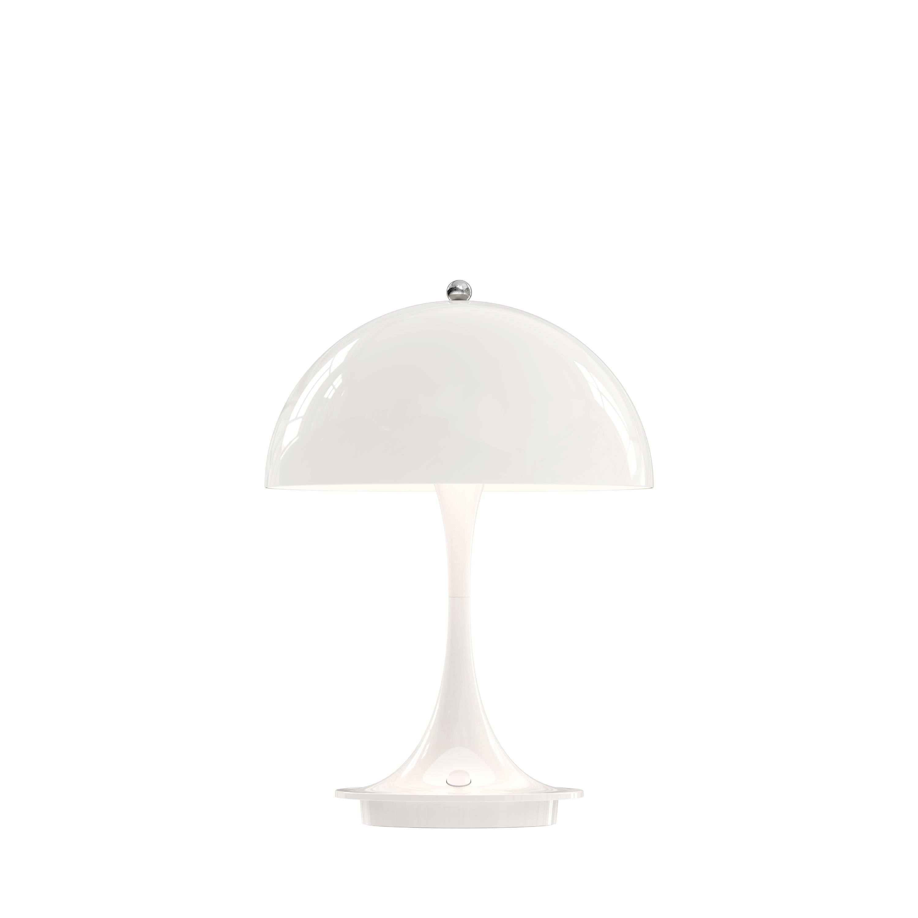 Louis Poulsen Panthella 160 Bærbar bordlampe ført 27 K V2, White