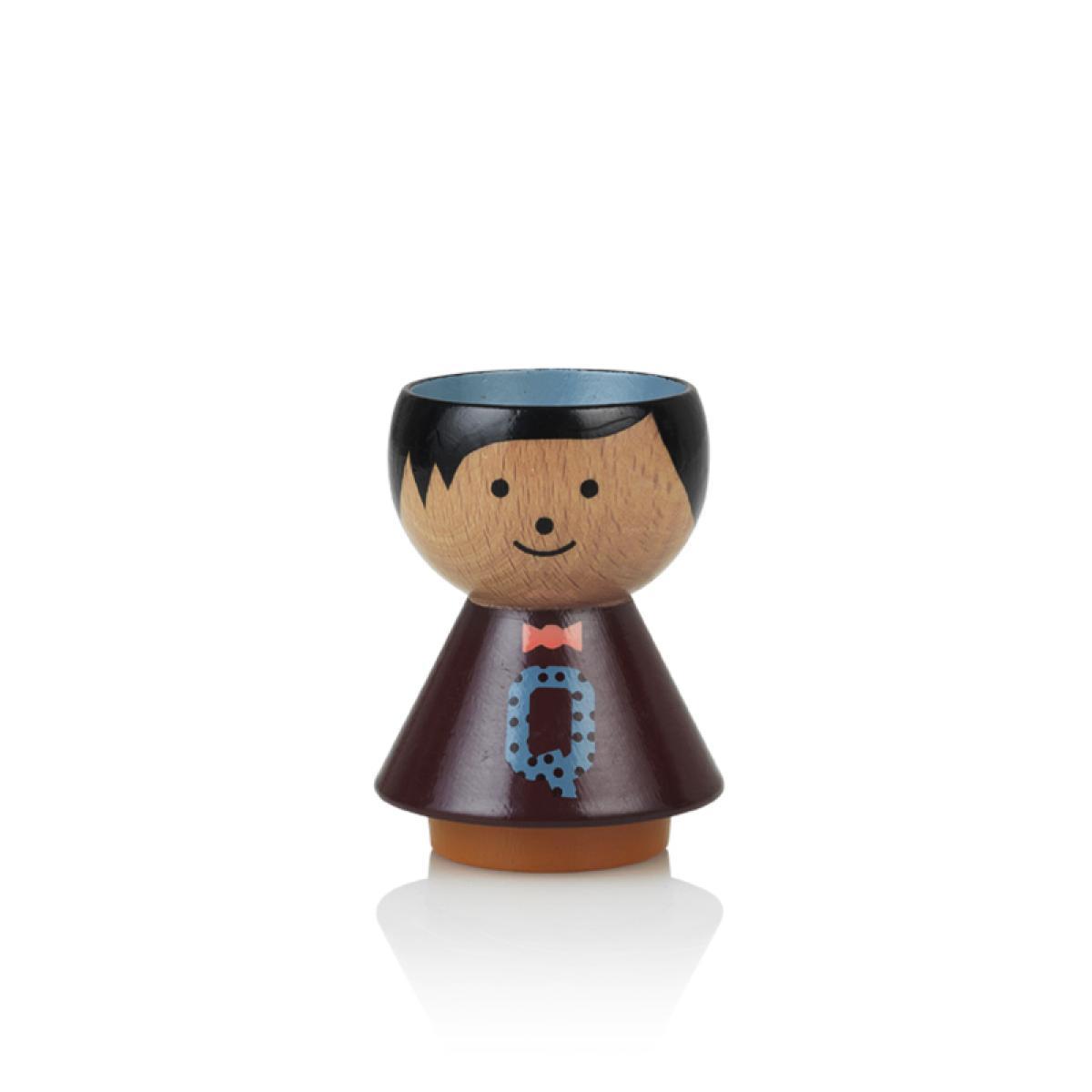 Lucie Kaas Bordfolk A Z Egg Cup, Boy Q