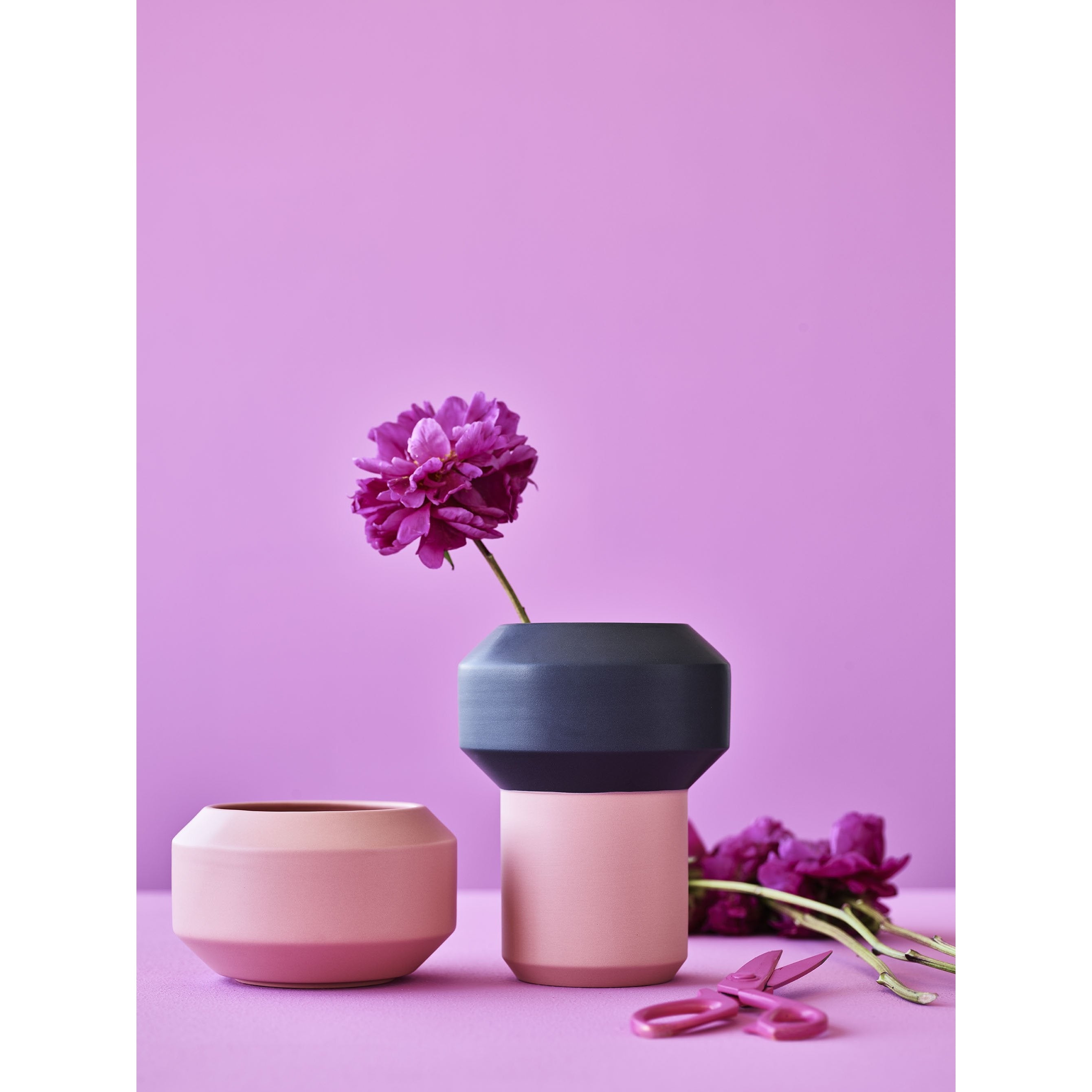 Lucie Kaas Fumario mug roze, 10 cm