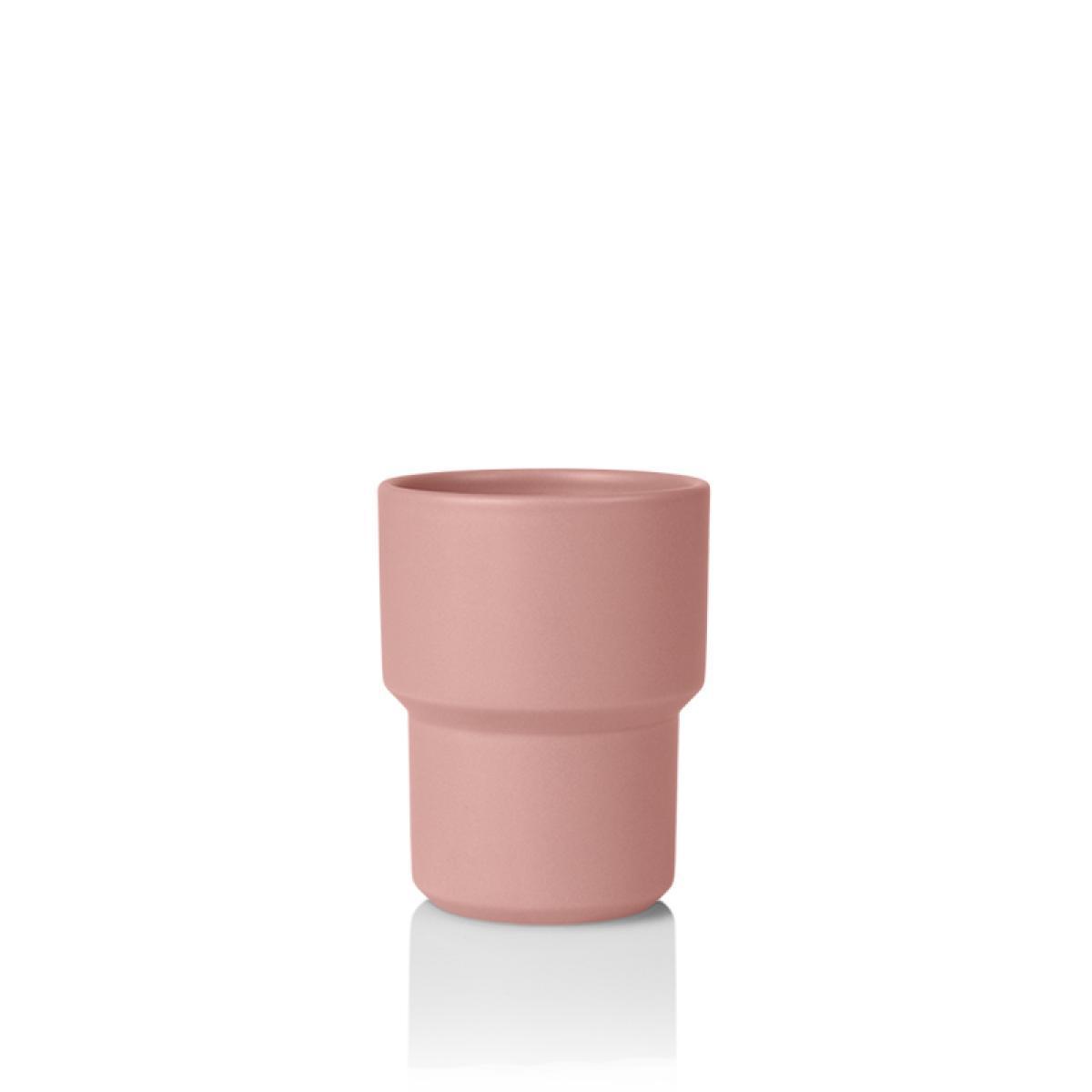 Lucie Kaas Fumario mug roze, 10 cm
