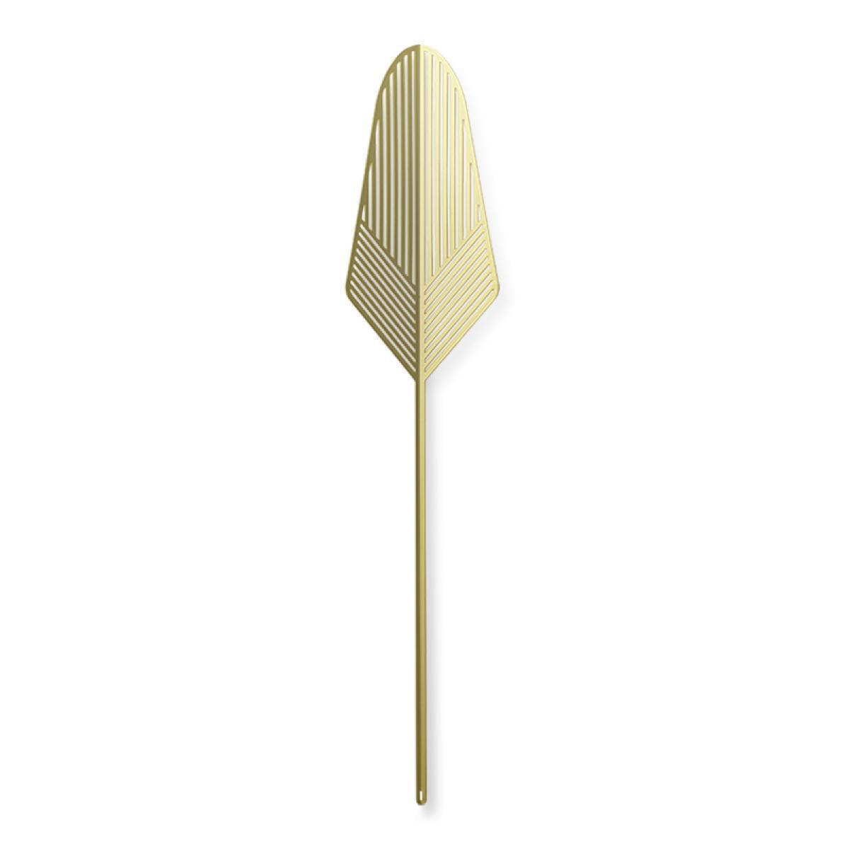 Lucie Kaas Leaflike Metal Sheet Nova Brass, 41,5 cm