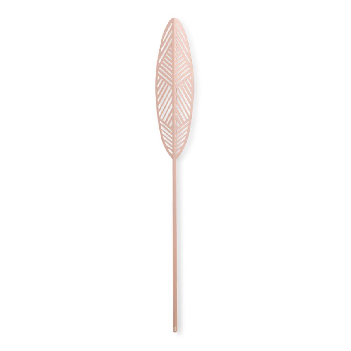 Lucie Kaas Leaflike metalen plaat Silva Pink, 41 cm