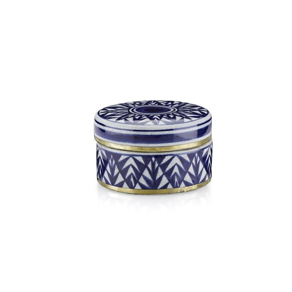 Lucie Kaas Matee Storage Box, azul