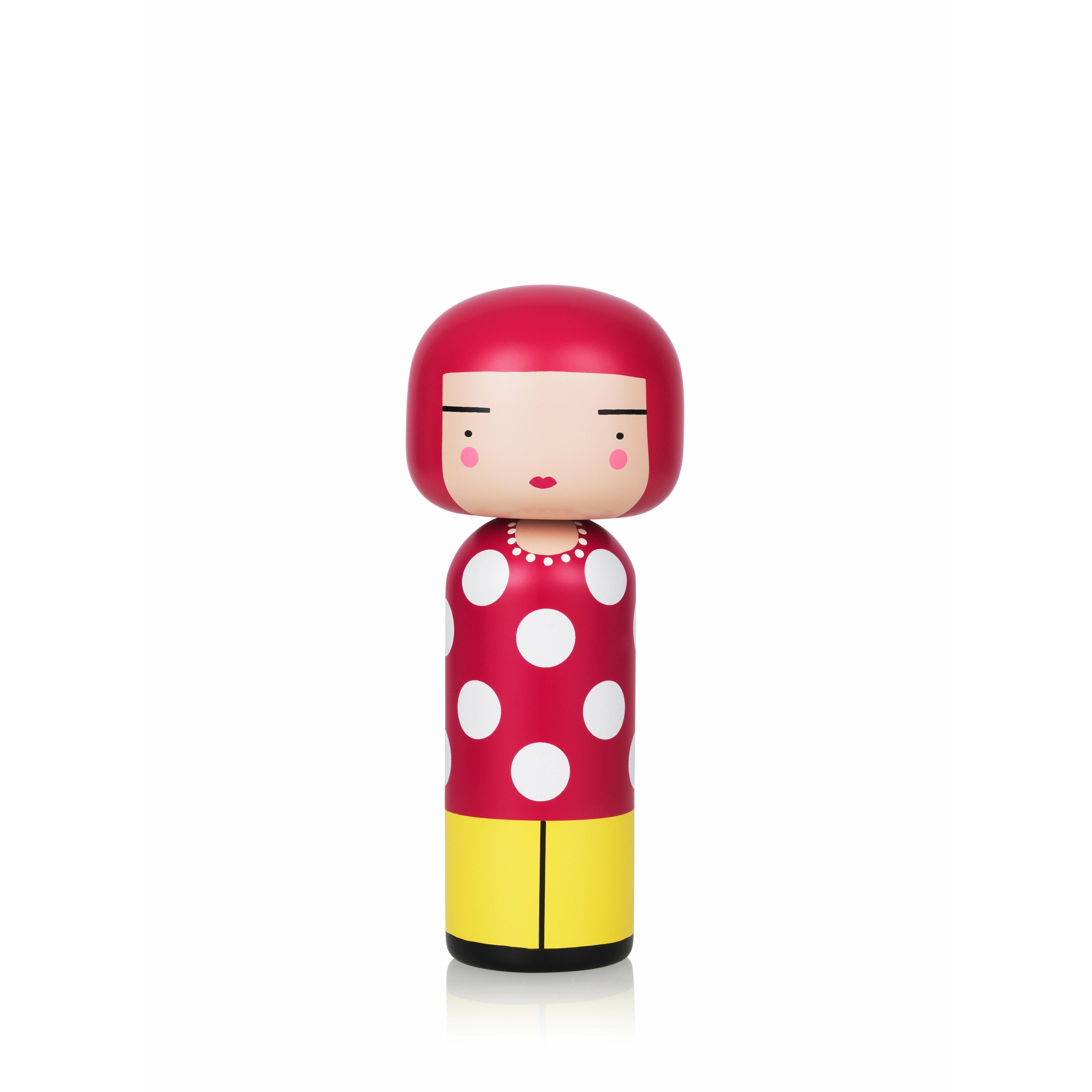 Lucie Kaas Sketch.Inc Poupée Kokeshi, Dot 21,5 cm