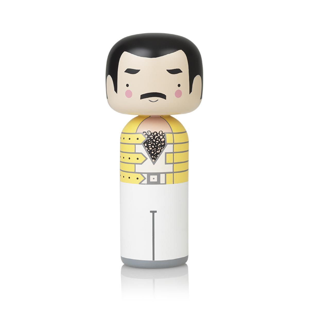 Lucie Kaas Sketch.inc Kokeshi Puppe, Freddie Mercury