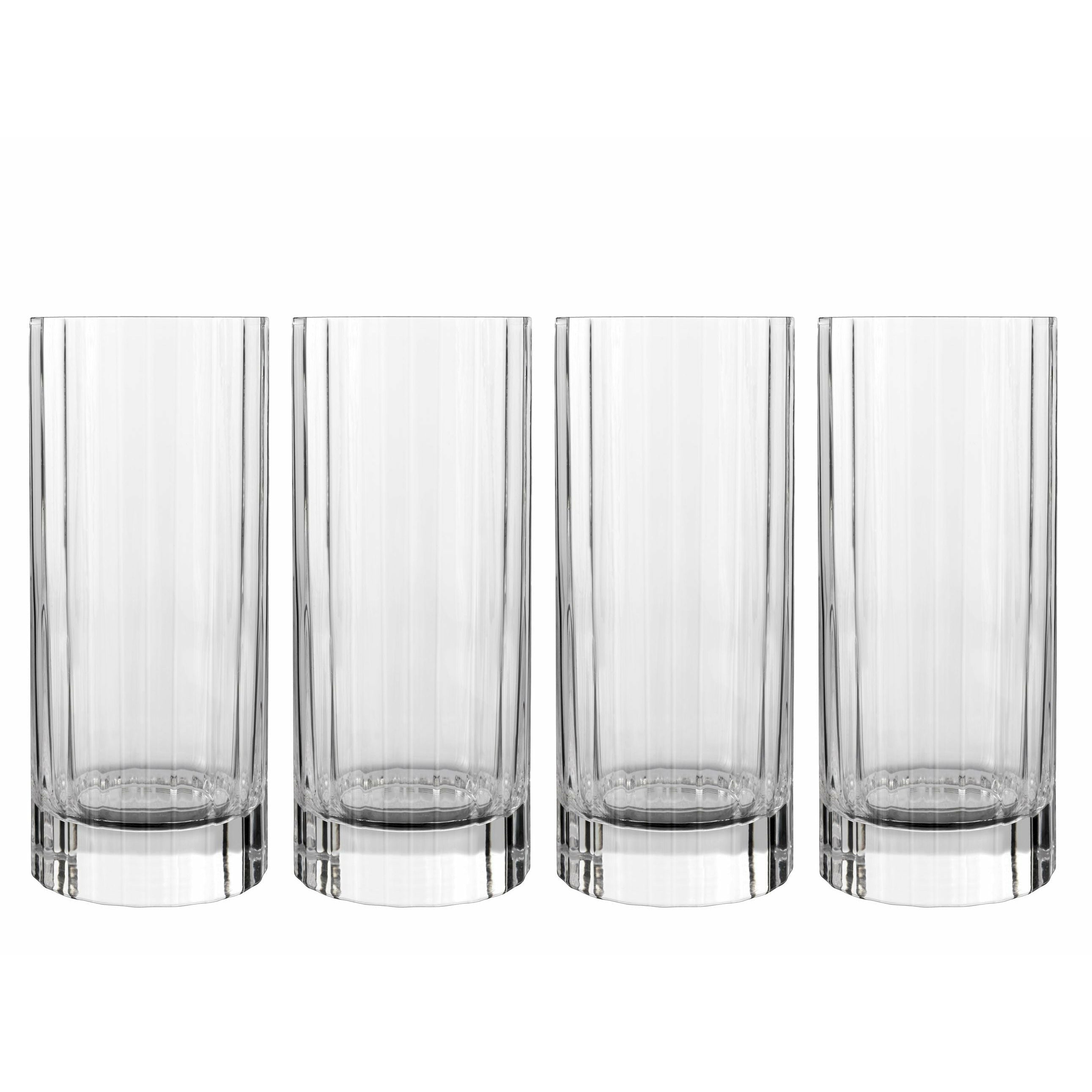 Luigi Bormioli Bach Beer Glass, juego de 4