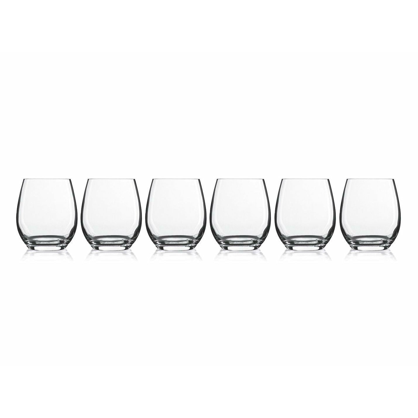 Luigi Bormioli Palace Water Glass, Set Of 6