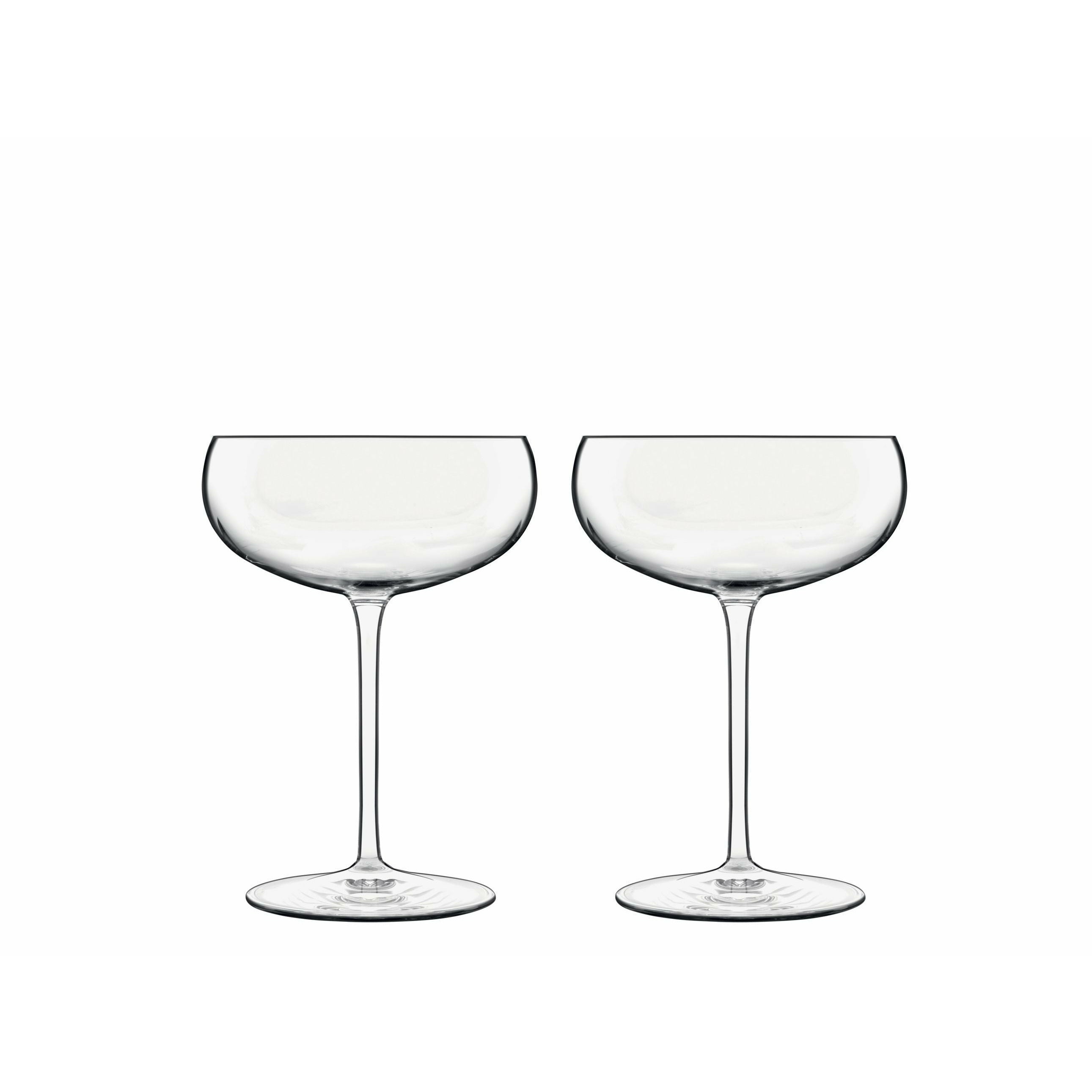 Luigi Bormioli Talismano Cocktail Glass/Martini Glass, 2 piezas