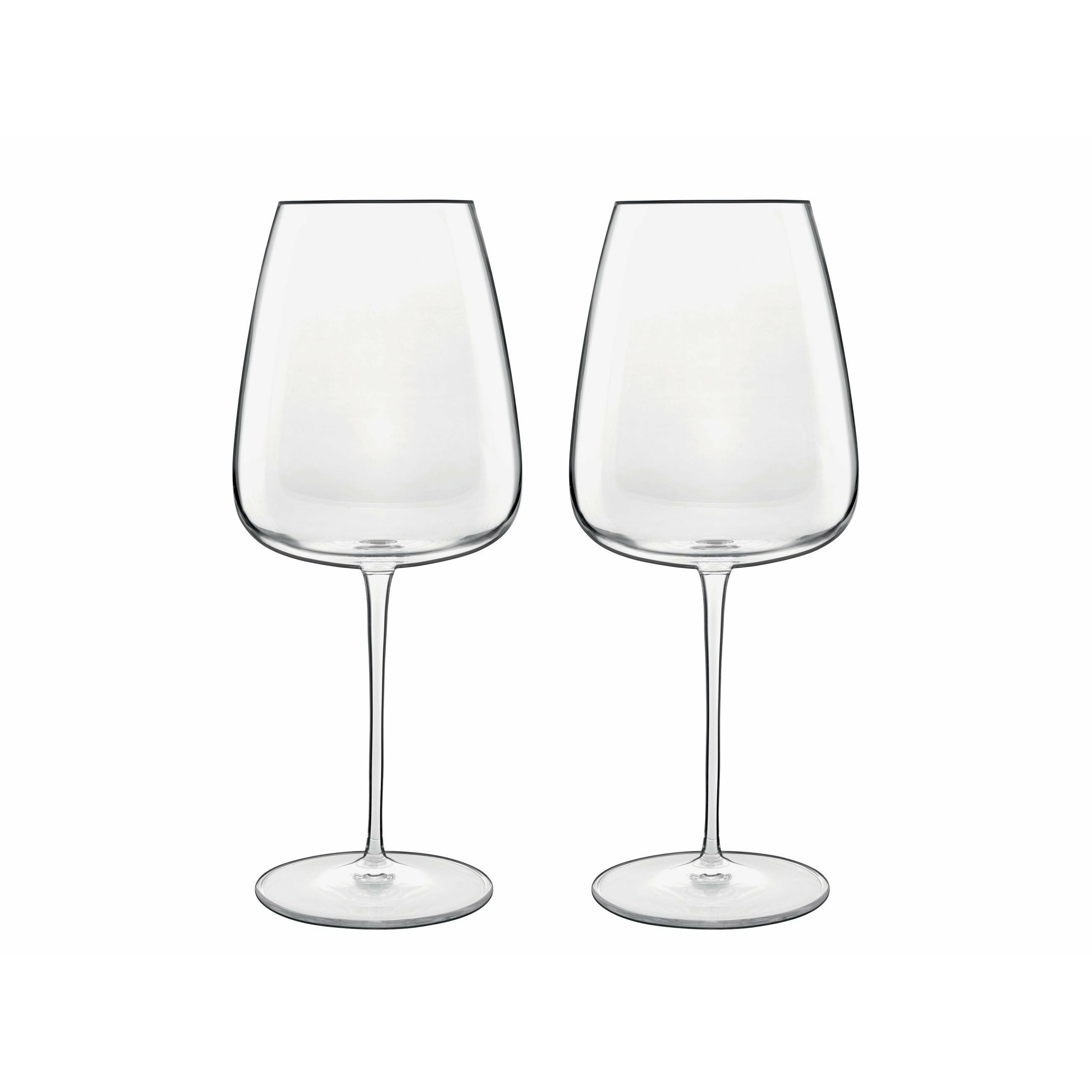 Luigi Bormioli Talismano Red Wine Glass Bordeaux, 2 Pieces