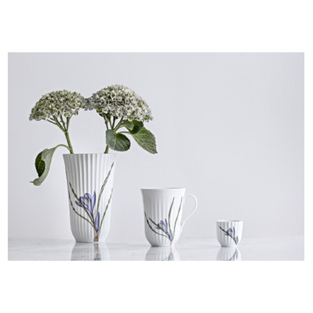 Lyngby Egg Cup White Crocus, ø5cm