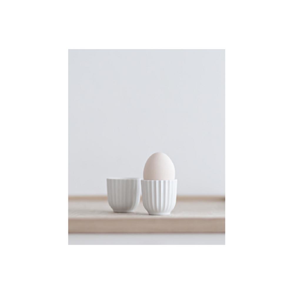 Lyngby Egg Cup White Crocus, ø5cm