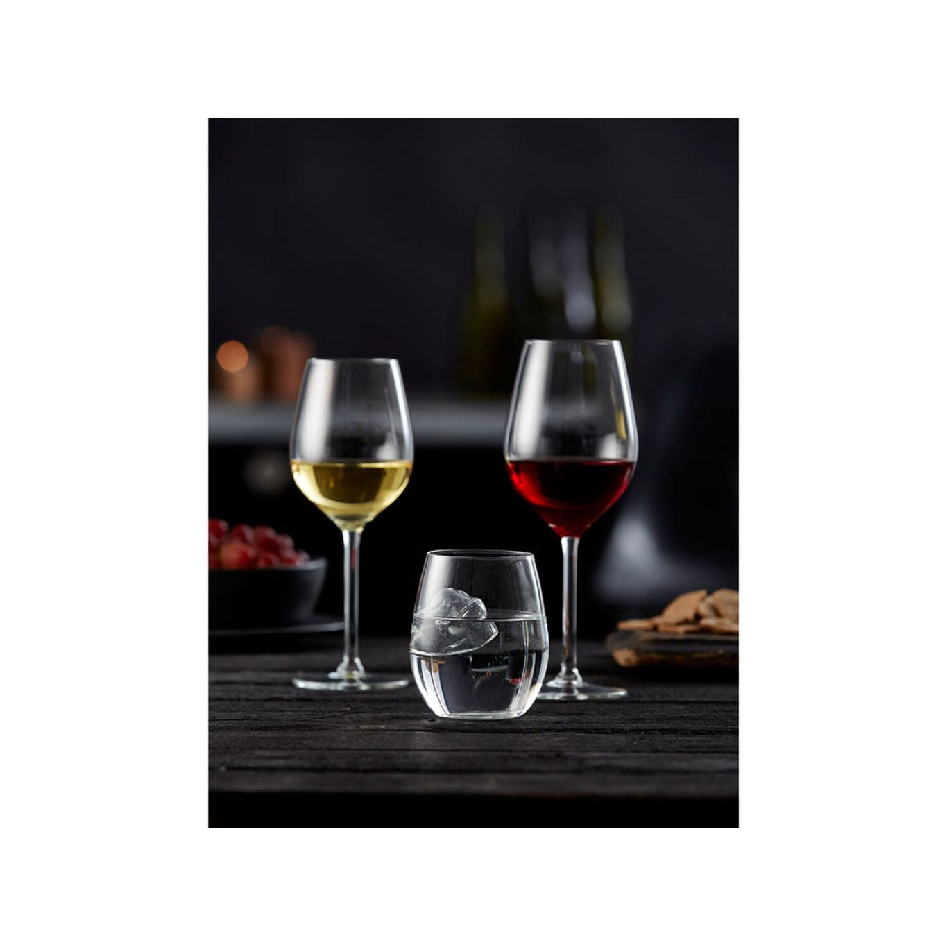 Lyngby Glas Juvel White Wine Glass 38 Cl, 4 stk.