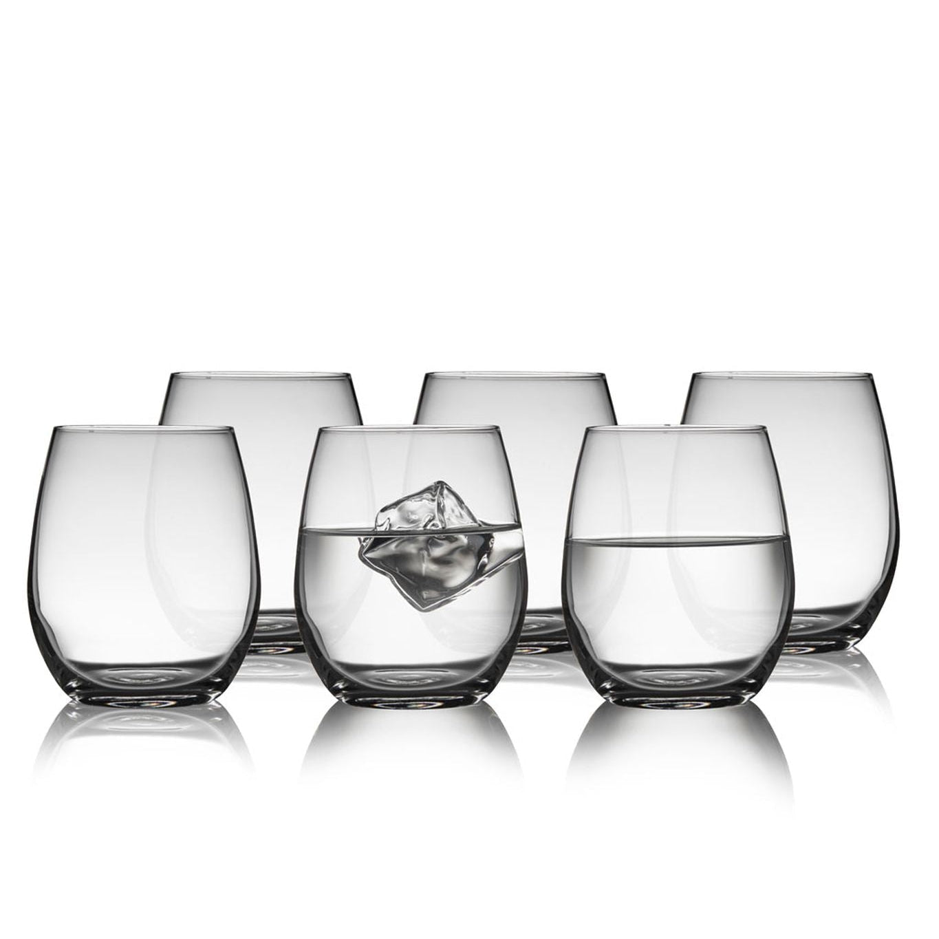 Lyngby Glas Juvel Water Glass 39 Cl, 6 Pcs.