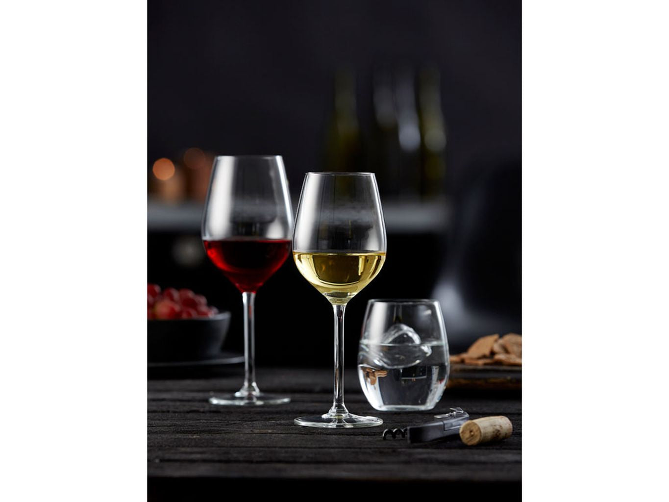 Lyngby Glas Juvel White Wine Glass 38 Cl, 4 stk.