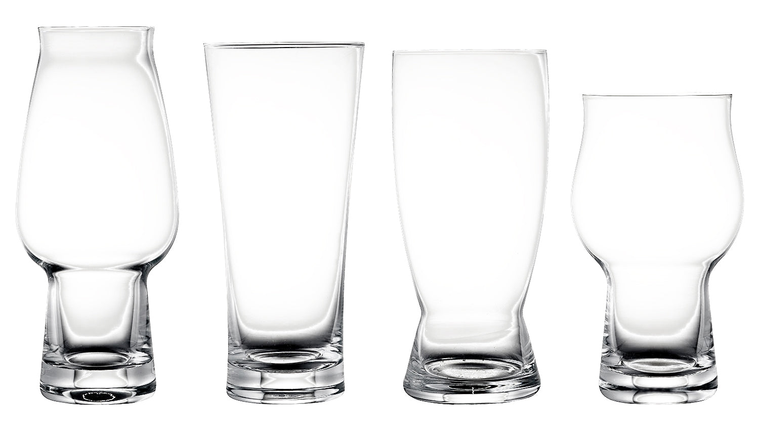 Lyngby Glas Krystal Bier Glass (4 Ass.), 4 PCS.
