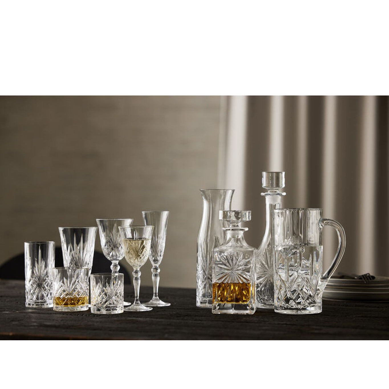 Lyngby Glas Melodia Krystal Highball Drink Glass 6 CL, 6 PCS.