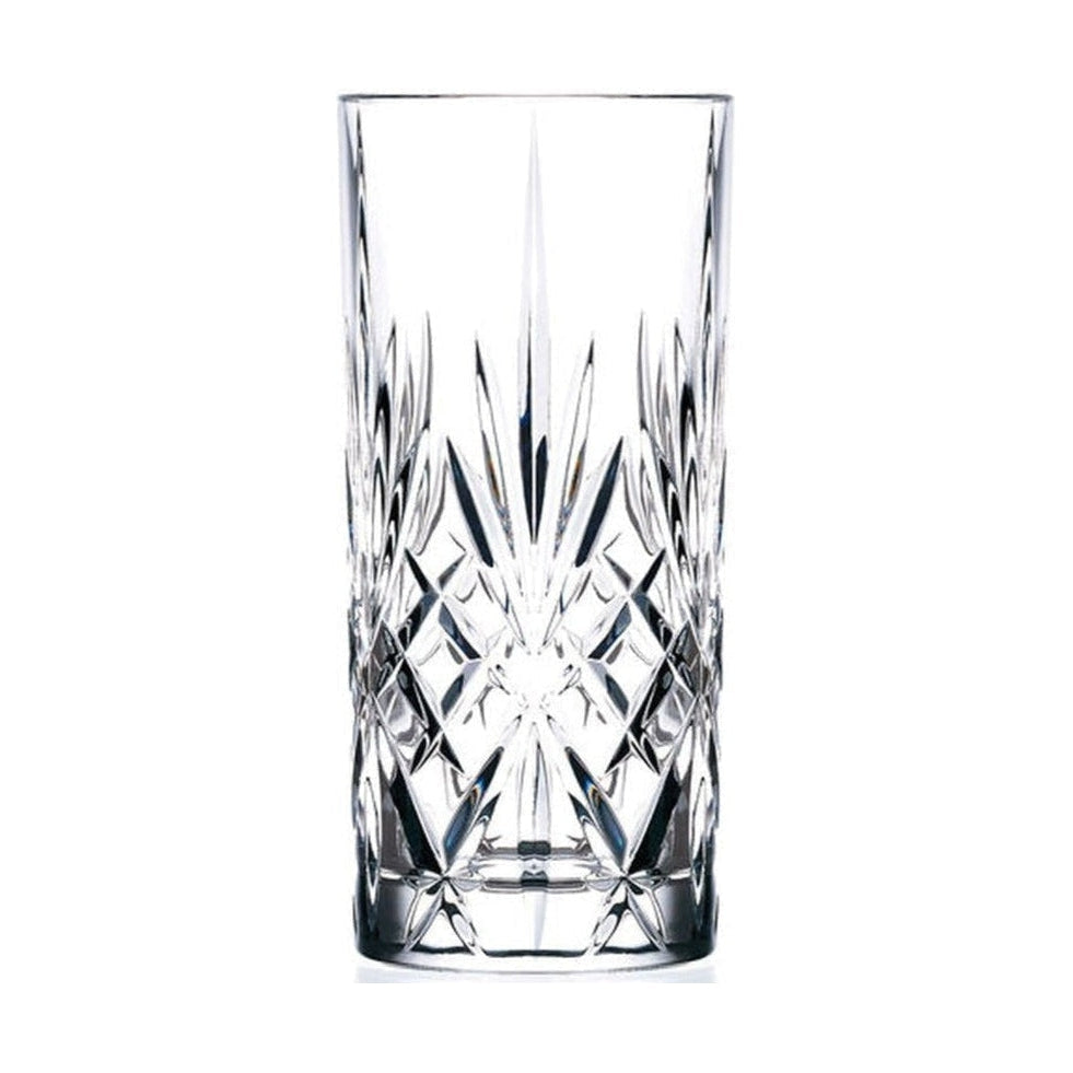 Lyngby Glas Melodia Krystal Highball Drink Glass 6 Cl, 6 st.