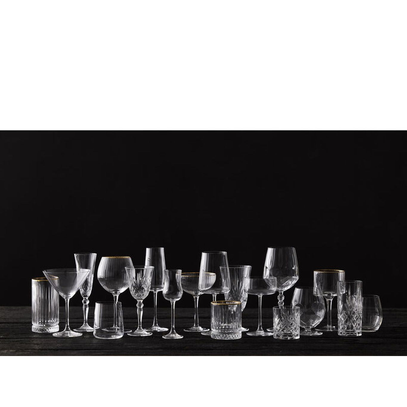 Lyngby Glas Melodia Krystal Blanc Verre de vin blanc 21 CL, 4 PCS.