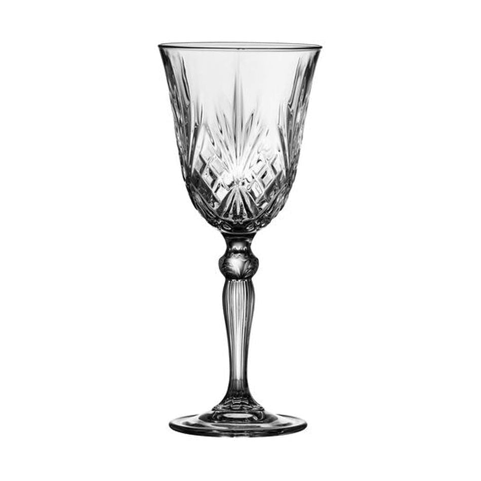 Lyngby Glas Melodia Krystal Weißweinglas 21 Cl, 4 Stcs.