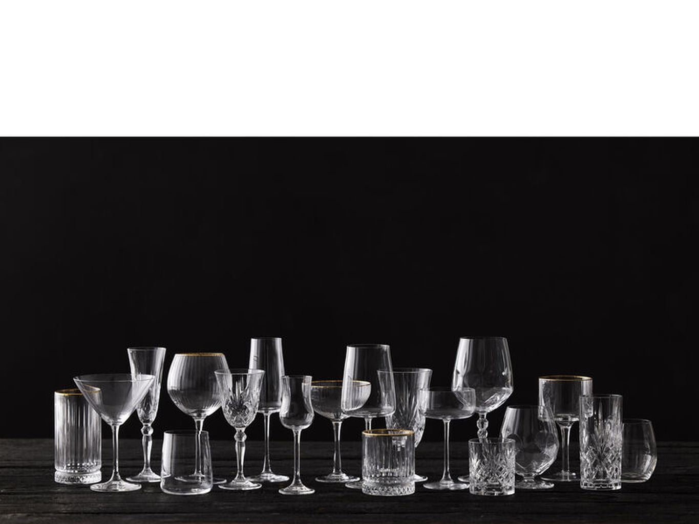 Lyngby Glas Melodia Krystal White Wine Glass 21 Cl, 4 stk.