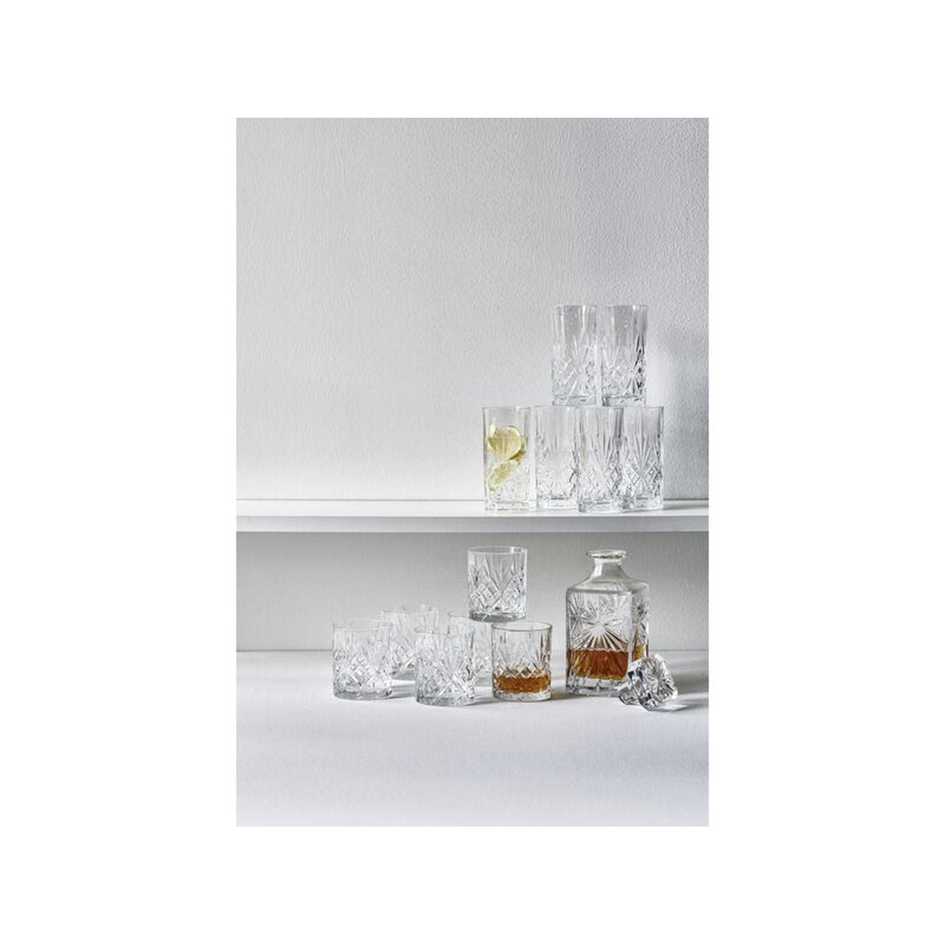 Lyngby Glas Melodia Krystal Whiskey Glass 31 Cl, 6 Stcs.