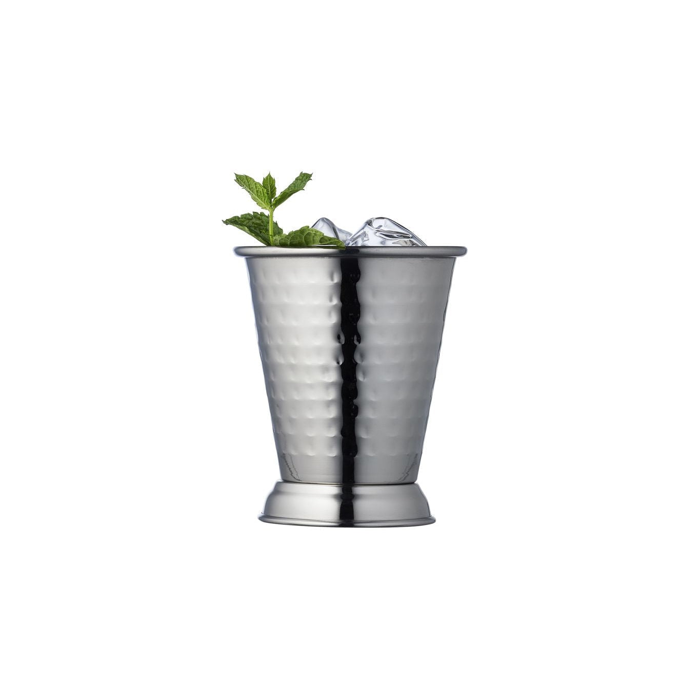 Lyngby Glas Mint Julep Cup Silber, 2 Stcs.