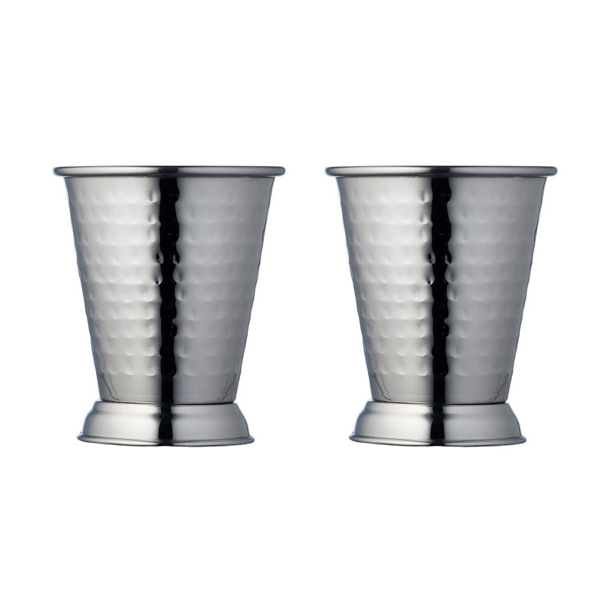 Lyngby Glas Mint Julep Cup Silber, 2 Stcs.