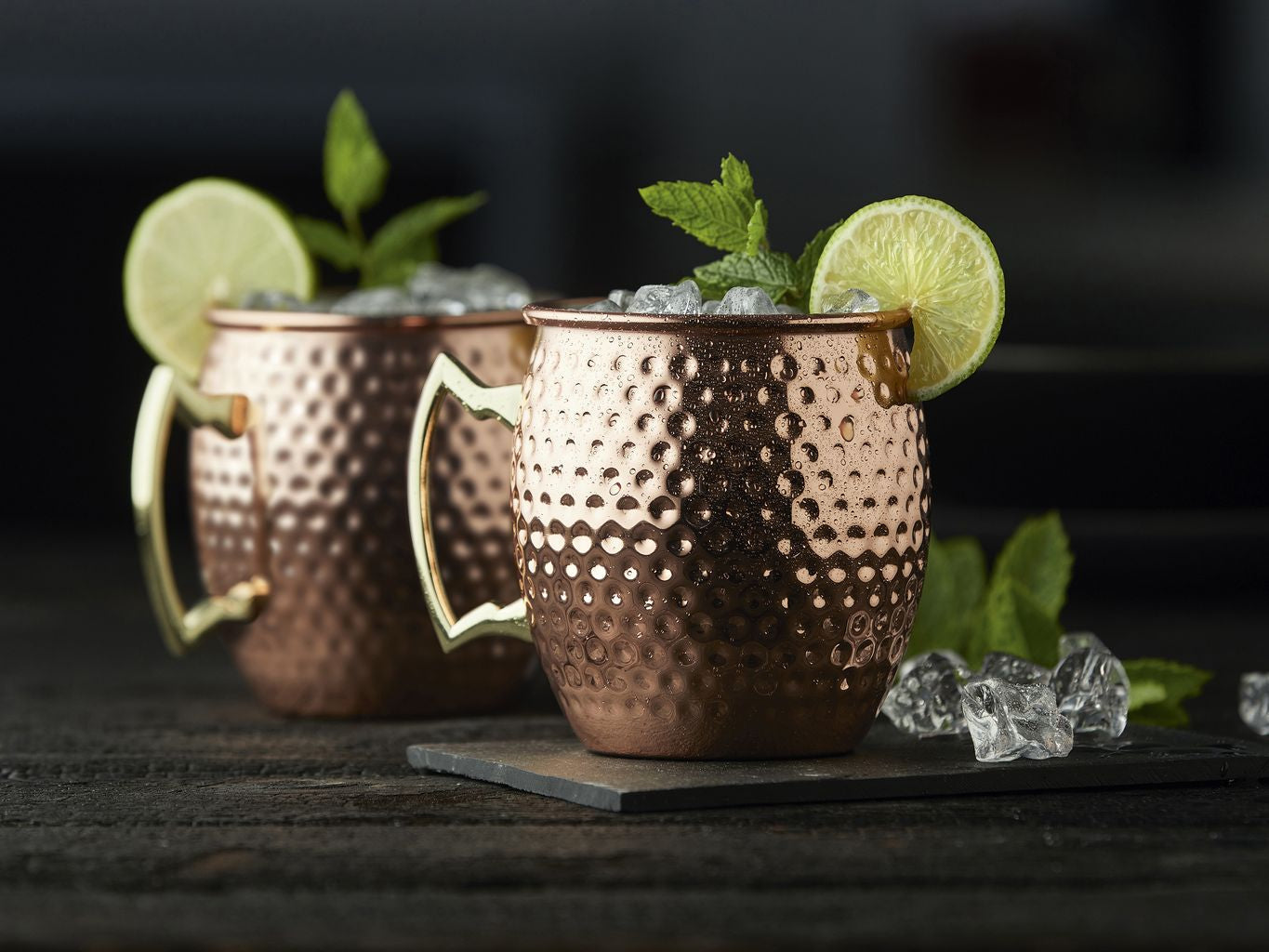 Lyngby Glas Moscow Mule Krug Copper, 2 Pcs.