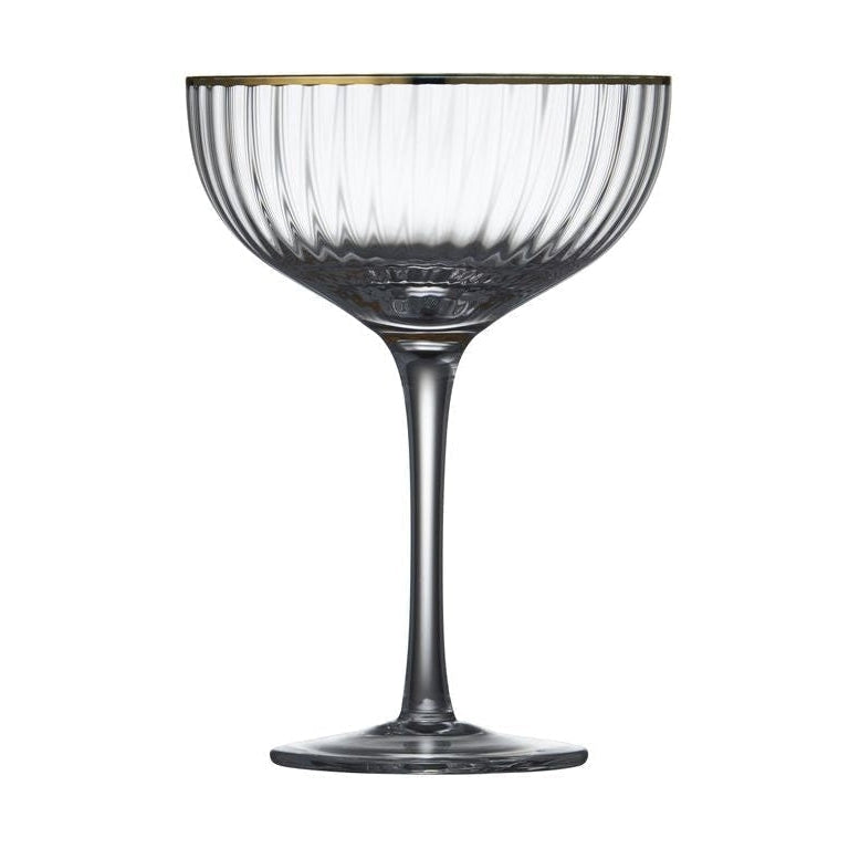 Lyngby Glas Palermo Gold Cocktail Gafas 31,5 Cl, 4 PC.