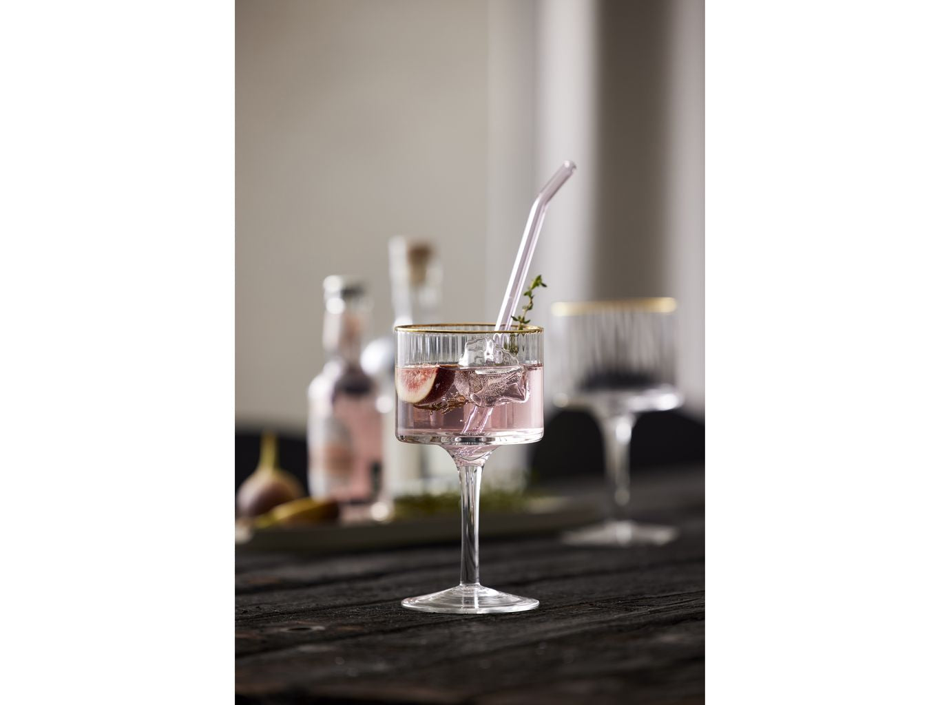 Lyngby Glas Palermo Gold Gin & Tonic Glass 32 Cl, 4 Stcs.