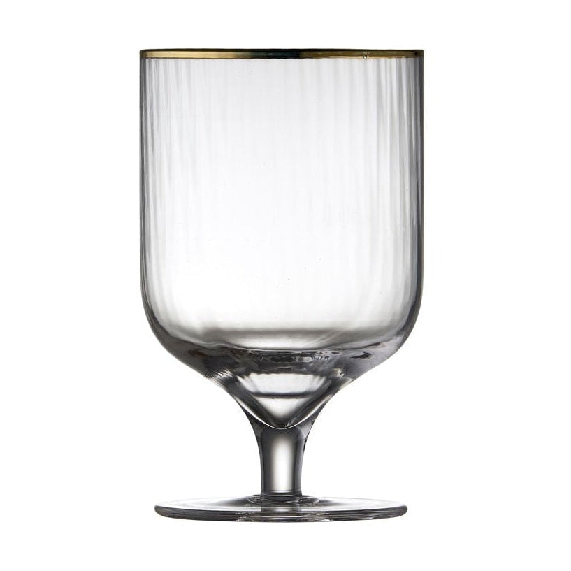 Lyngby Glas Palermo Gold Vin Glass 30 Cl, 4 stk.