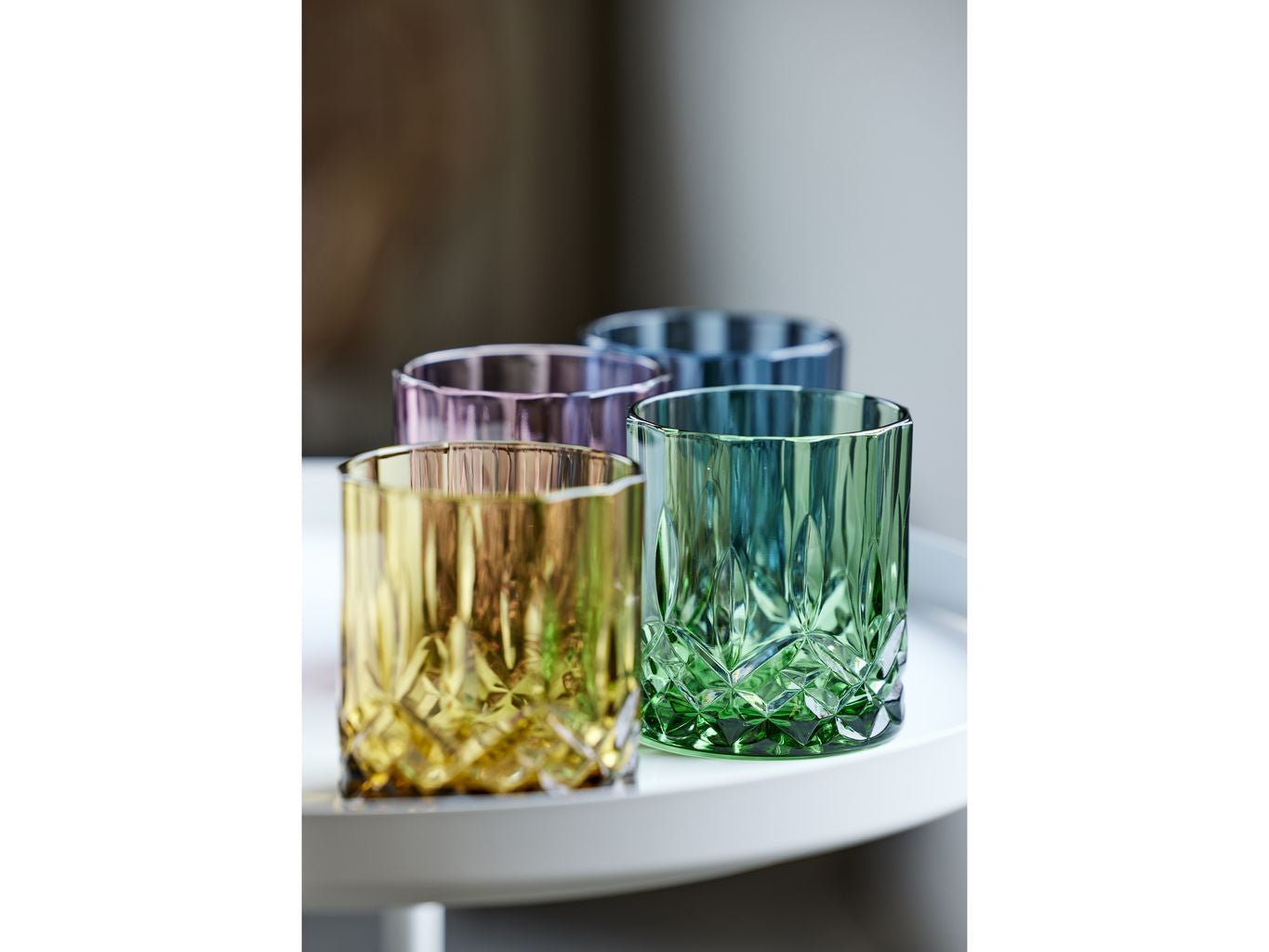 Lyngby Glas Sorrento Whisky Glass 32 CL, 4 PC. Culo.