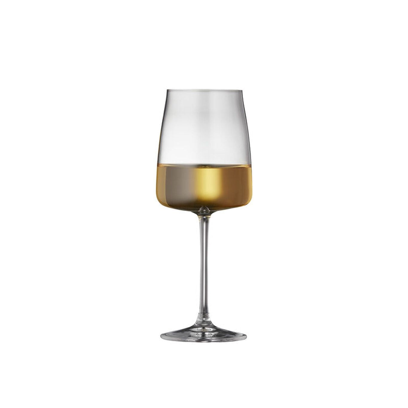 Lyngby Glas Zero Krystal White Wine Glass 43 Cl, 4 stk.