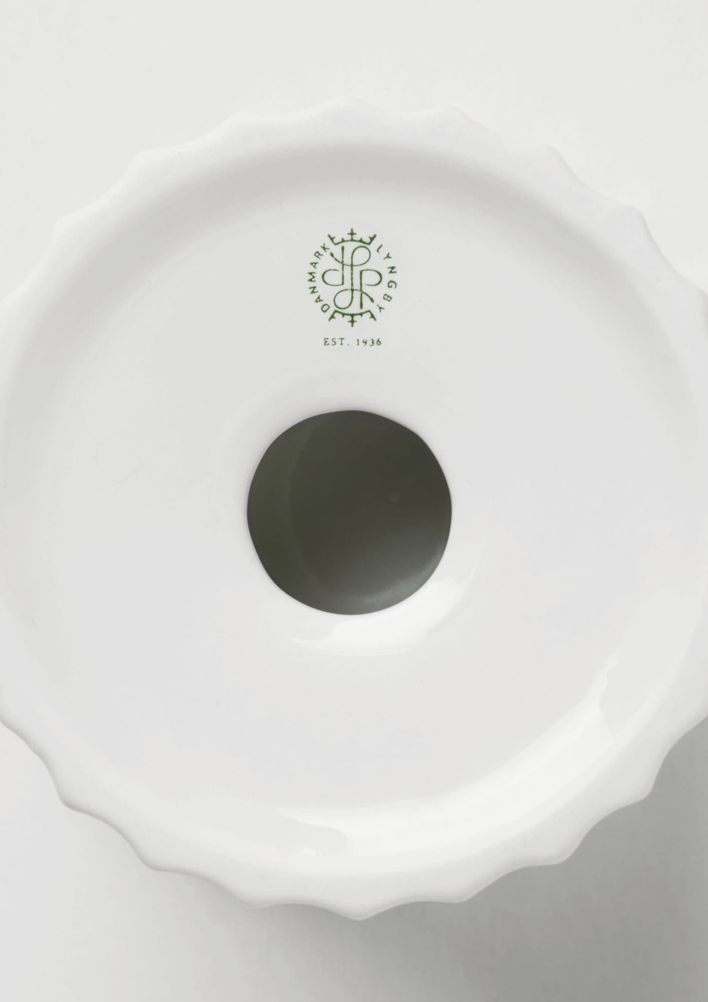 Lyngby Porcelæn Lyngby Tura Taller Tolder Ø8 cm, blanco