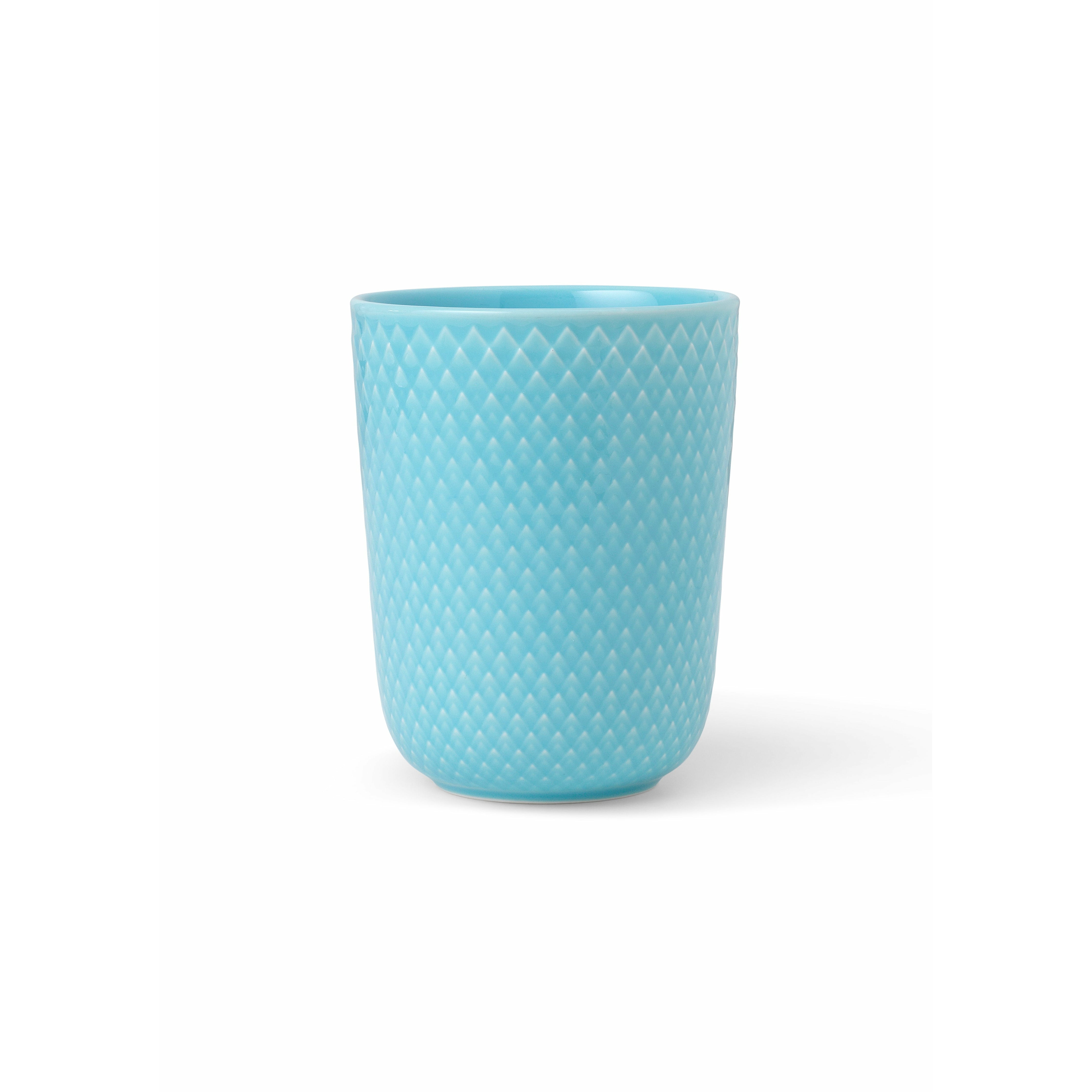 Lyngby Porscelæn Rhombe Color Mug 33 CL, Turquoise
