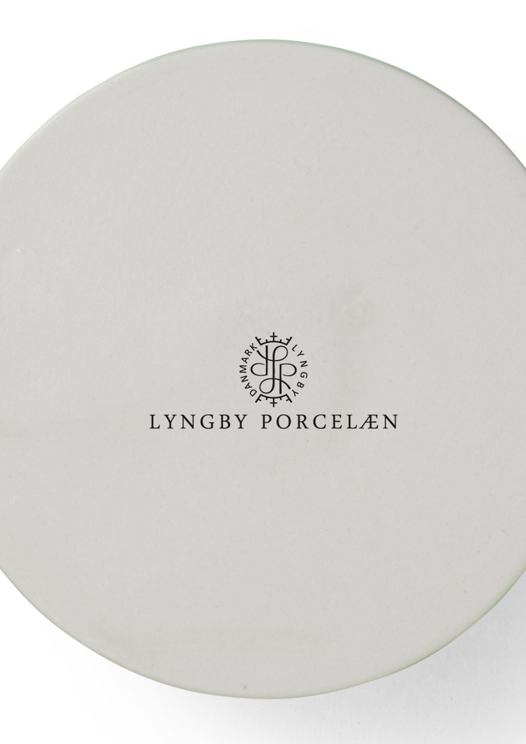 Lyngby Porcelæn Rhombe Color Candlestick H3 cm, grøn