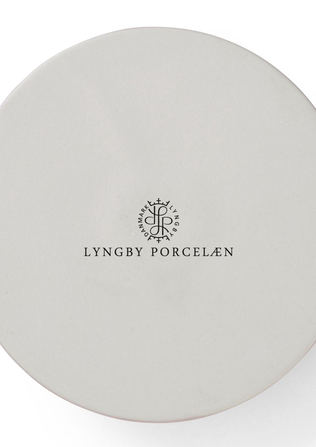 Lyngby Porcelæn Rhombe Candlestick H3 cm, rosa