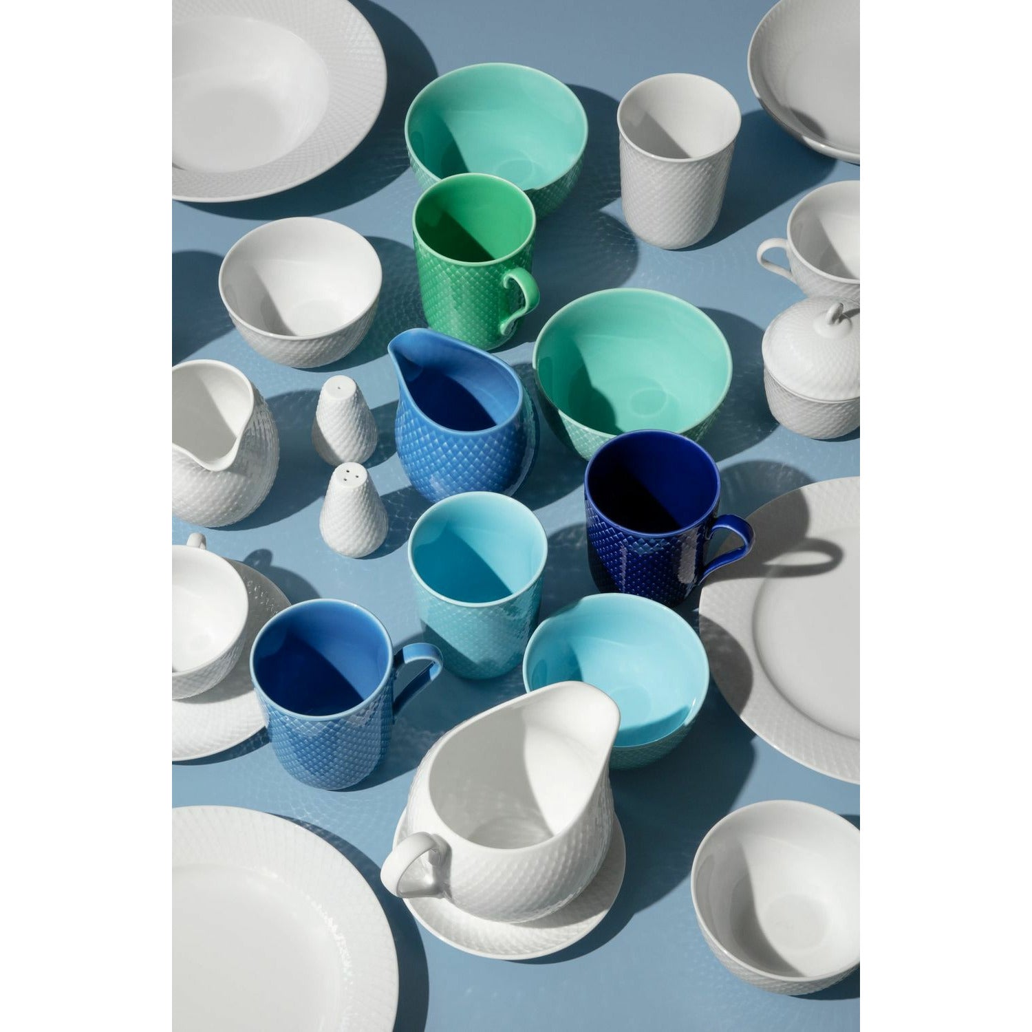 Jarra de leche de color lyngby porcelima rhombe