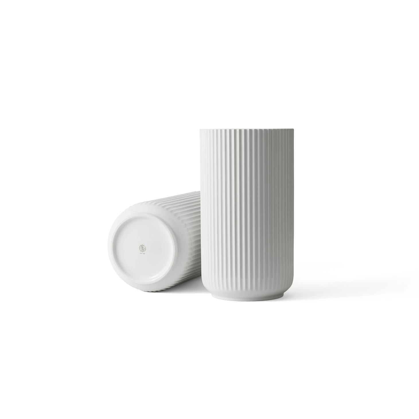 Lyngby Vase White, 38 Cm