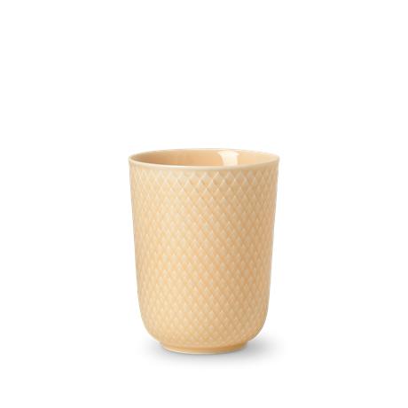 Lyngby Rhombe Mug Sand, 33cl