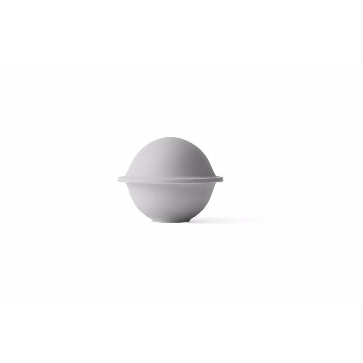 Lyngby Rhombe Chapeau Bowl med lock, ljusgrå, stort